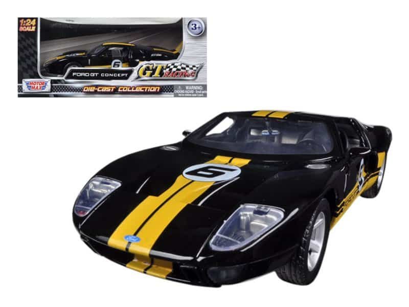 ford gt #6 gt racing 1/24 diecast car model by motormax ford gt #6 gt racing 1/24 diecast car model by motormax