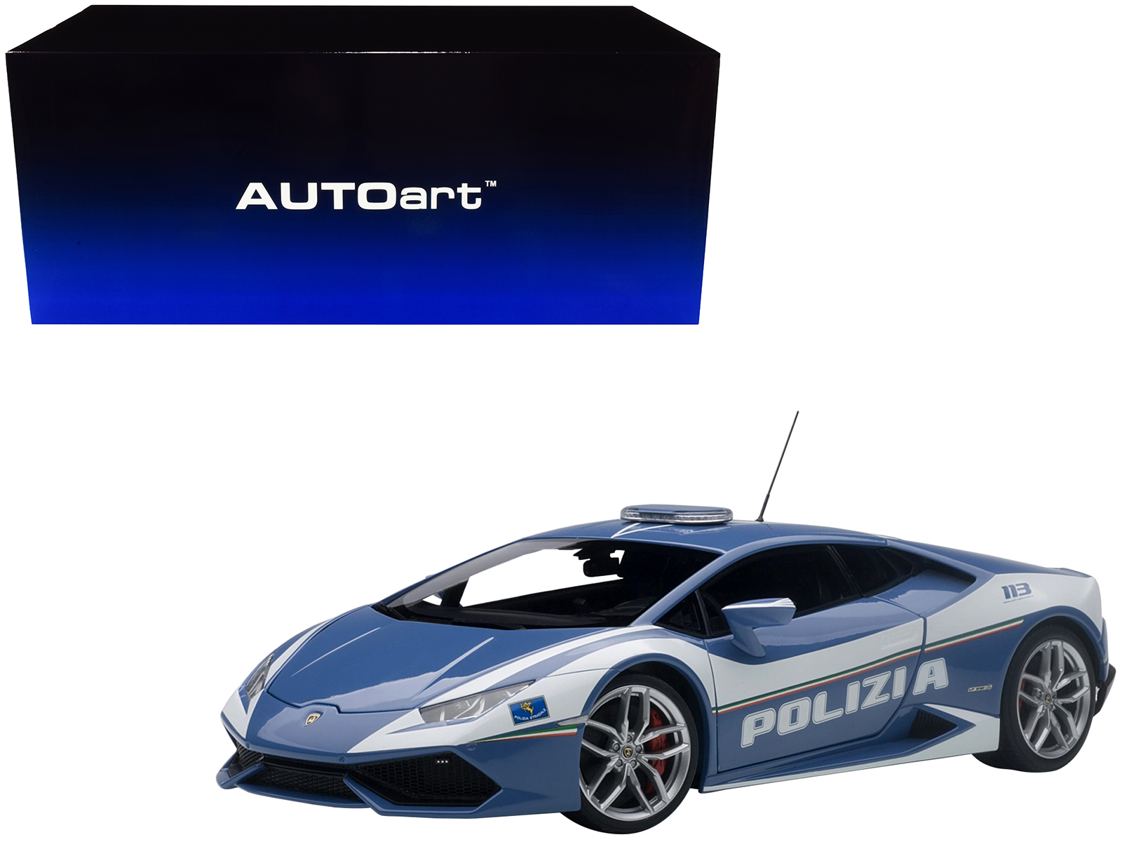 lamborghini huracan lp610 police car 1/18 model car by autoart lamborghini huracan lp610 police car 1/18 model car by autoart