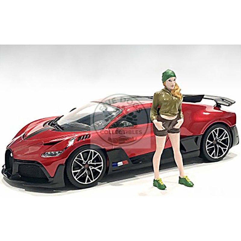 "girls night out" kate figurine for 1/18 scale models by american diorama