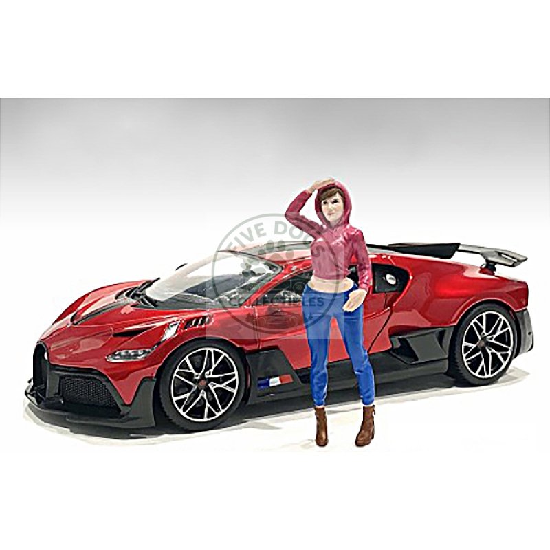 "girls night out" jessie figurine for 1/18 scale models by american diorama