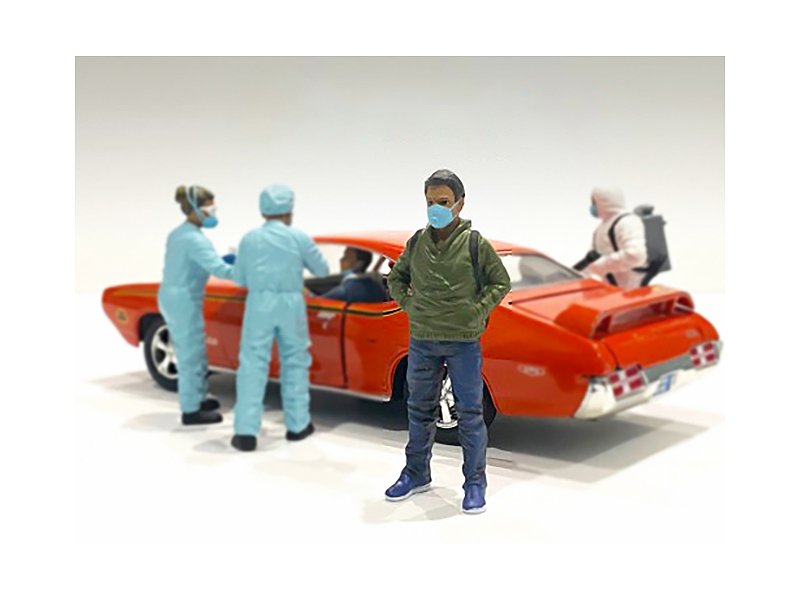 hazmat crew figurine v for 1/24 scale models by american diorama hazmat crew figurine v for 1/24 scale models by american diorama