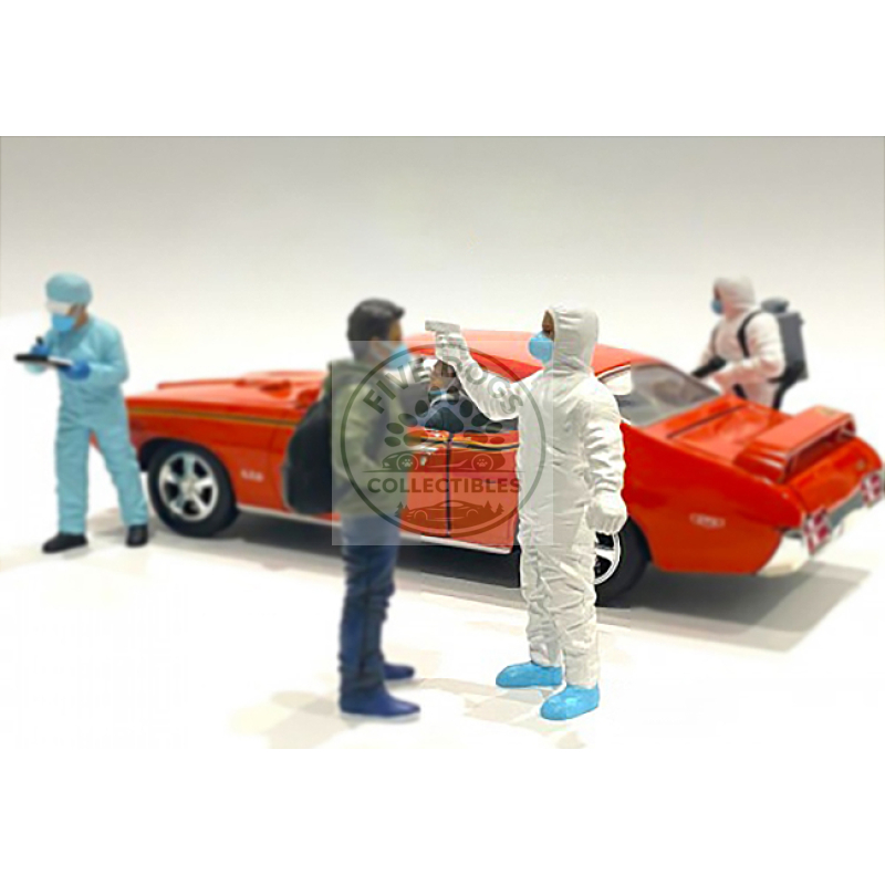 hazmat crew figurine vi for 1/24 scale models by american diorama