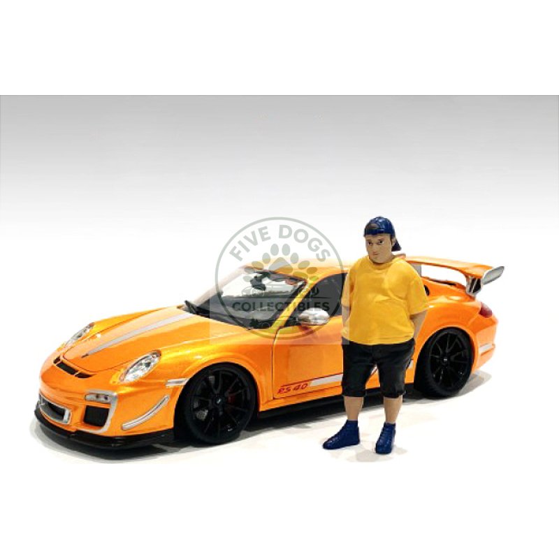 "car meet 1" figurine ii for 1/24 scale models by american diorama