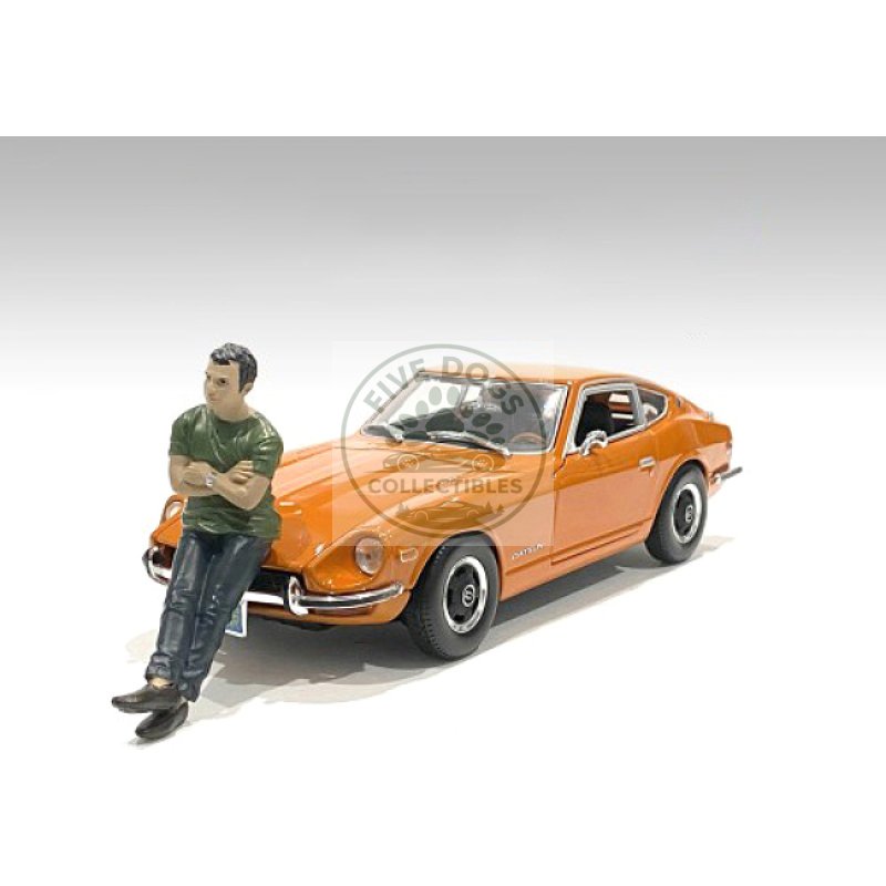 "car meet 2" figurine ii for 1/24 scale models by american diorama