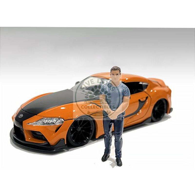 "car meet 3" figurine 4 for 1/24 scale models by american diorama