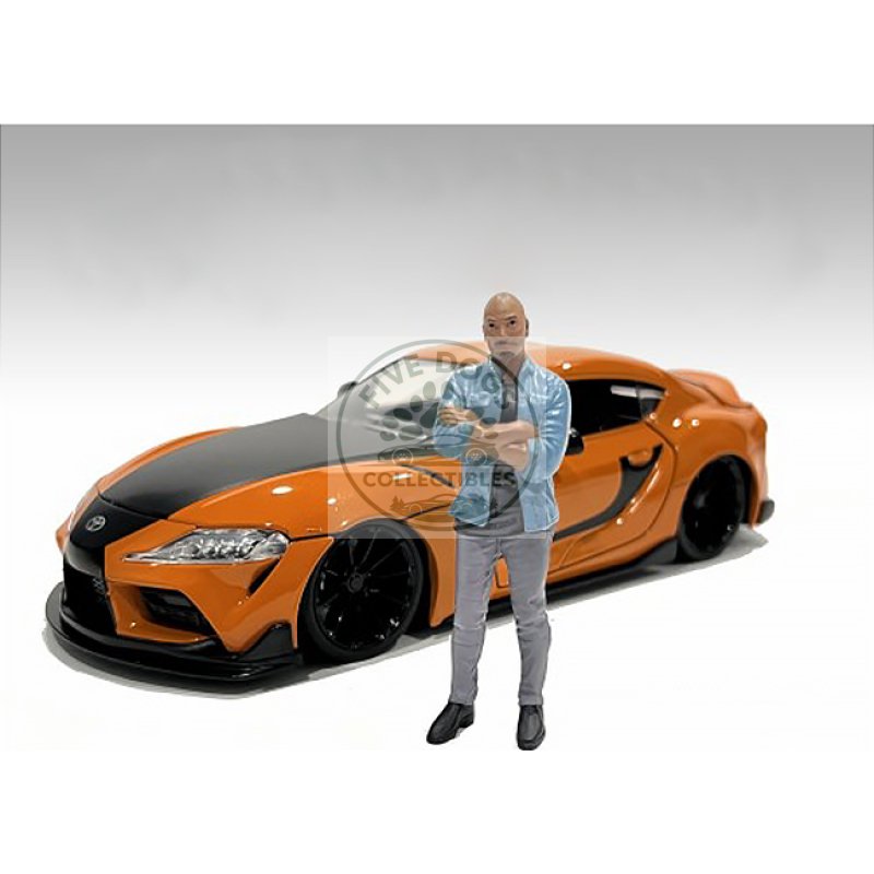 "car meet 3" figurine 6 for 1/24 scale models by american diorama