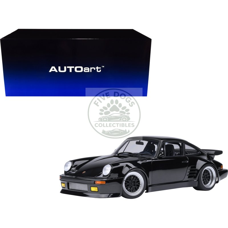 porsche 911 (930) turbo "blackbird" black "wangan midnight comic #1 version" manga 1/18 model car by autoart