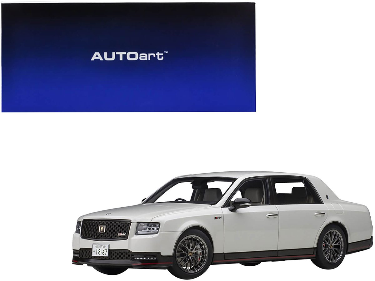 toyota century grmn rhd (right hand drive) pearl white 1/18 model car by autoart toyota century grmn rhd (right hand drive) pearl white 1/18 model car by autoart