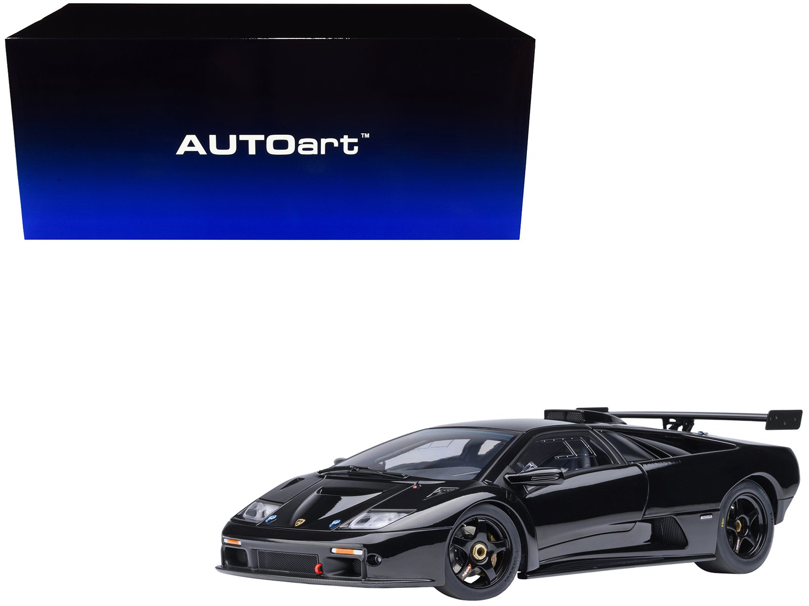 lamborghini diablo gtr deep black 1/18 model car by autoart lamborghini diablo gtr deep black 1/18 model car by autoart