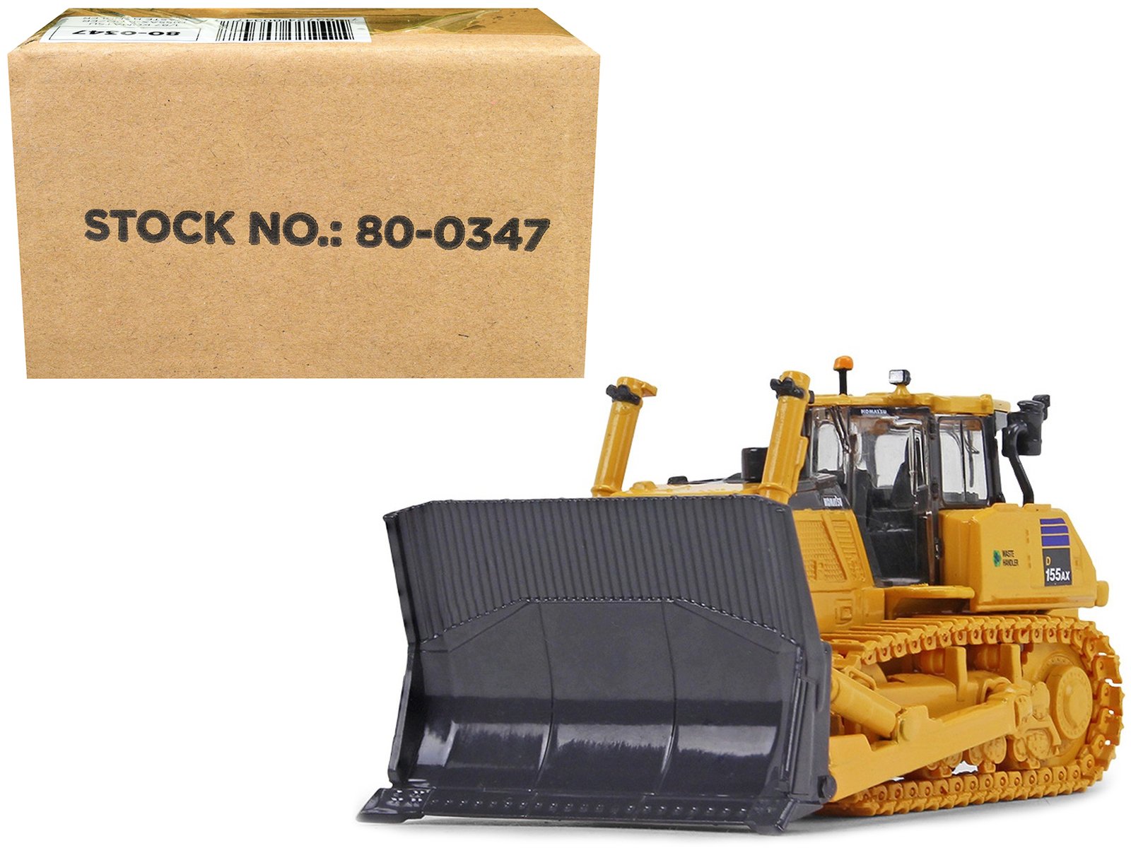 komatsu d155ax 8 dozer waste handler 1/87 diecast model by first gear komatsu d155ax 8 dozer waste handler 1/87 diecast model by first gear