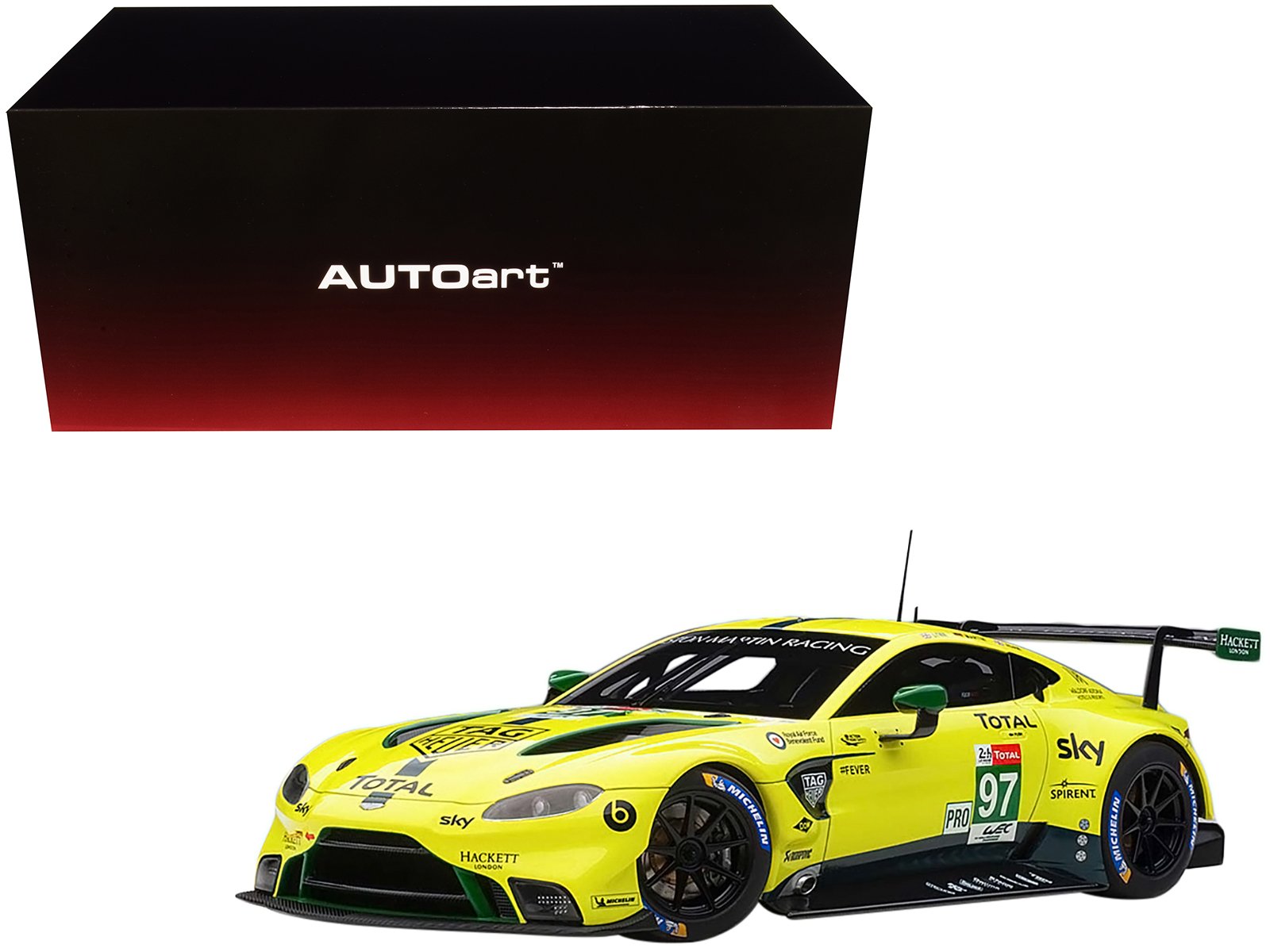 2018 aston martin vantage gte #97 lynn martin adam le mans pro 1/18 model car by autoart 2018 aston martin vantage gte #97 lynn martin adam le mans pro 1/18 model car by autoart