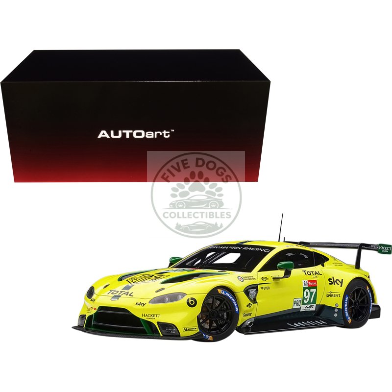 2018 aston martin vantage gte #97 lynn martin adam le mans pro 1/18 model car by autoart