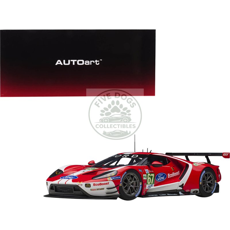 ford gt #67 harry tincknell andy priaulx jonathan bomarito 24h of le mans (2019) 1/18 model car by autoart