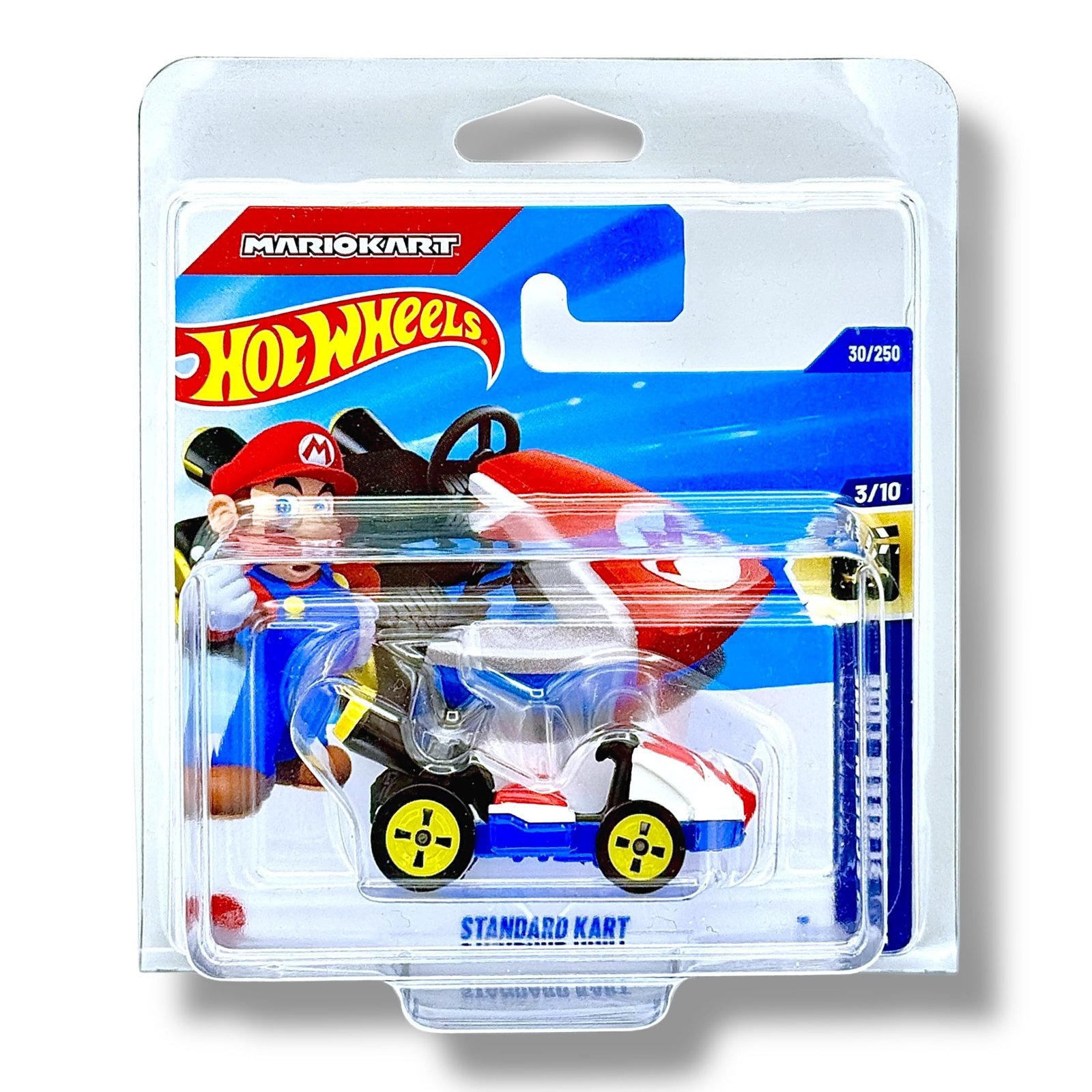 hot wheel mario kart standard kart hw screen time series 1:64 diecast model hot wheel mario kart standard kart hw screen time series 1:64 diecast model
