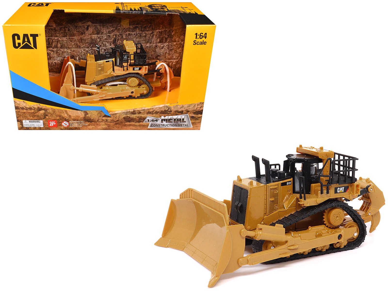 cat caterpillar d11t dozer yellow 1/64 diecast model by diecast masters cat caterpillar d11t dozer yellow 1/64 diecast model by diecast masters