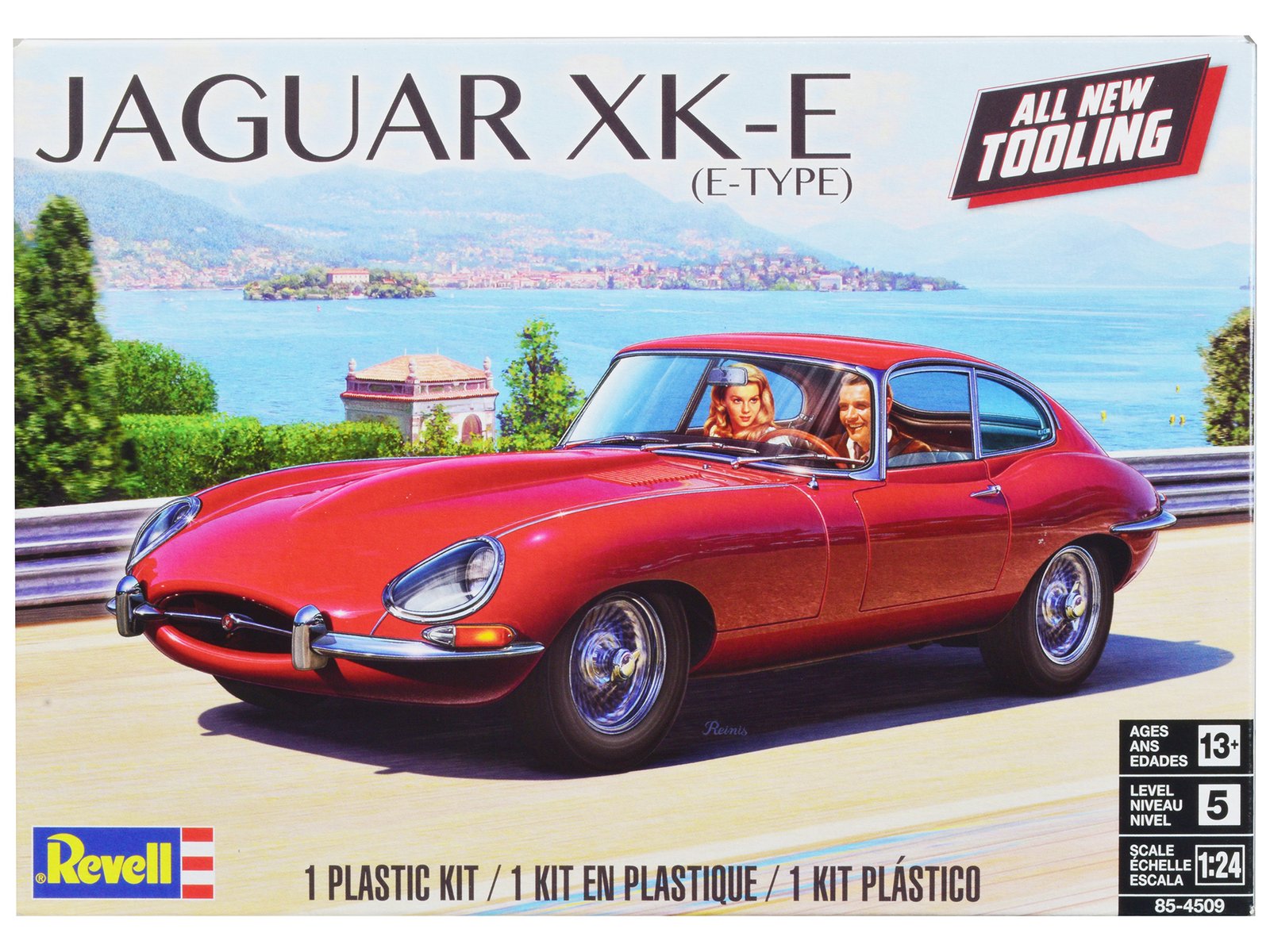 level 5 model kit jaguar xk e (e type) 1/24 scale model by revell level 5 model kit jaguar xk e (e type) 1/24 scale model by revell