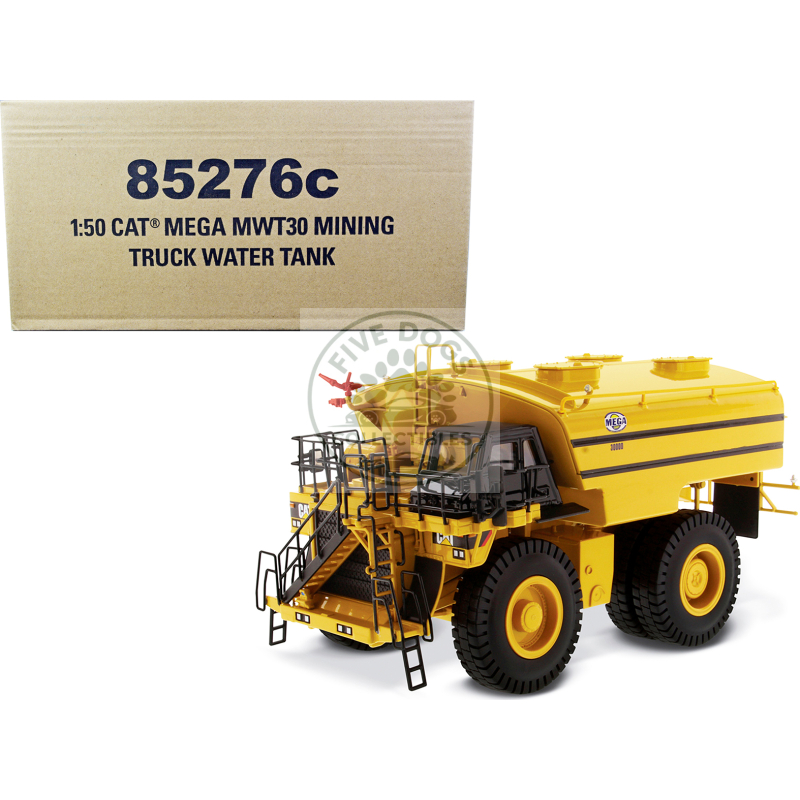 cat caterpillar mega mwt30 mining truck water tank "core classics series" 1/50 diecast model by diecast masters