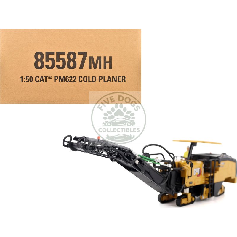 cat caterpillar pm622 cold planer yellow "core classics" series 1/50 diecast model by diecast masters