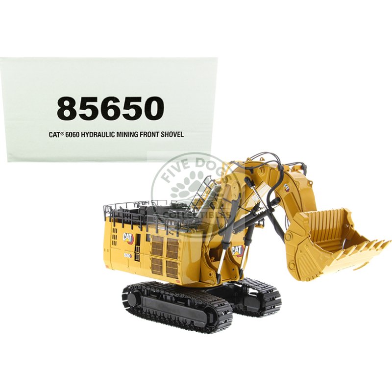 cat caterpillar 6060 hydraulic mining front shovel "high line series" 1/87 (ho) diecast model by diecast masters