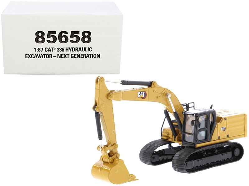 cat caterpillar 336 next generation hydraulic excavator "high line" series 1/87 (ho) scale diecast model by diecast masters cat caterpillar 336 next generation hydraulic excavator "high line" series 1/87 (ho) scale diecast model by diecast masters