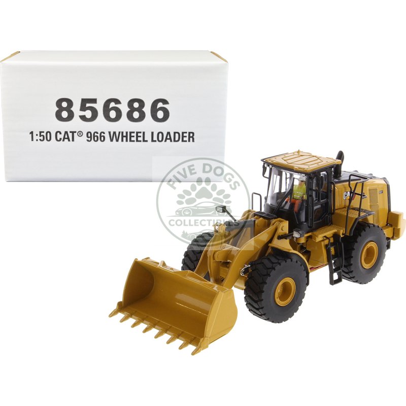cat caterpillar 966 wheel loader "high line series" 1/50 diecast model by diecast masters