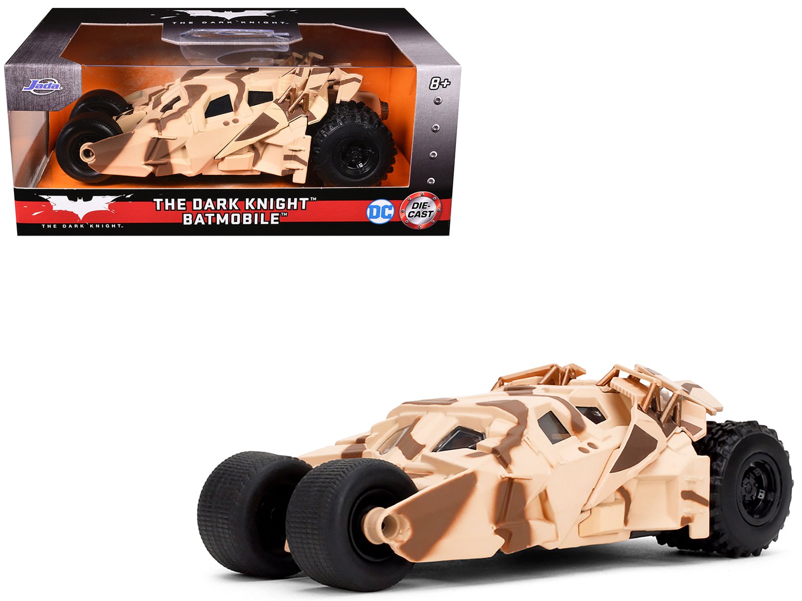 batmobile tumbler camouflage "the dark knight rises" (2012) movie "hollywood rides" series 1/32 diecast model car by jada batmobile tumbler camouflage "the dark knight rises" (2012) movie "hollywood rides" series 1/32 diecast model car by jada