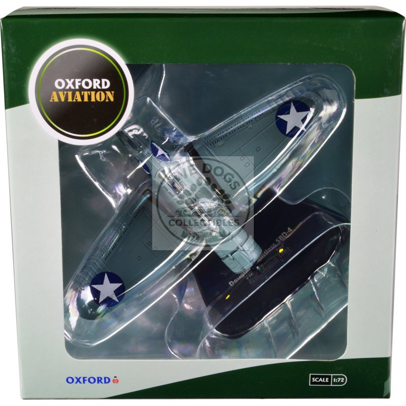 douglas dauntless sbd 4 vmsb 233 "sister" bomber plane guadalcanal soloman islands (1943) "oxford aviation" series 1/72 diecast model airplane by oxford diecast