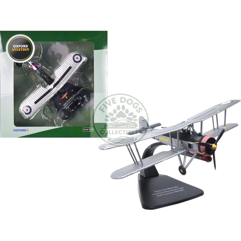 fairey swordfish mk i bomber aircraft "faa historic flight rnas yeovilton" royal navy "oxford aviation" series 1/72 diecast model airplane by oxford diecast