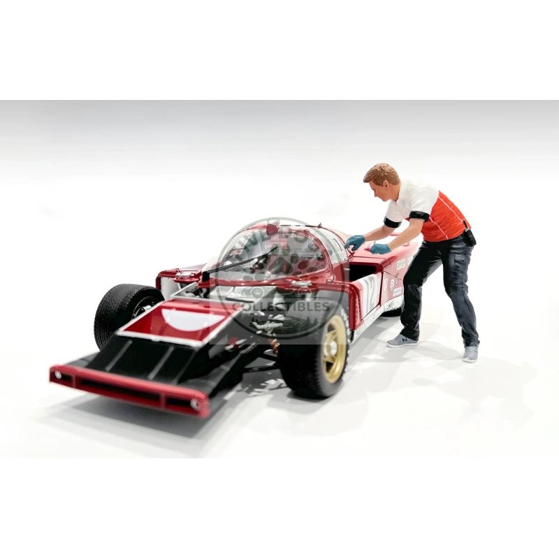 "race crew" figure #6 for 1/24 scale models by american diorama