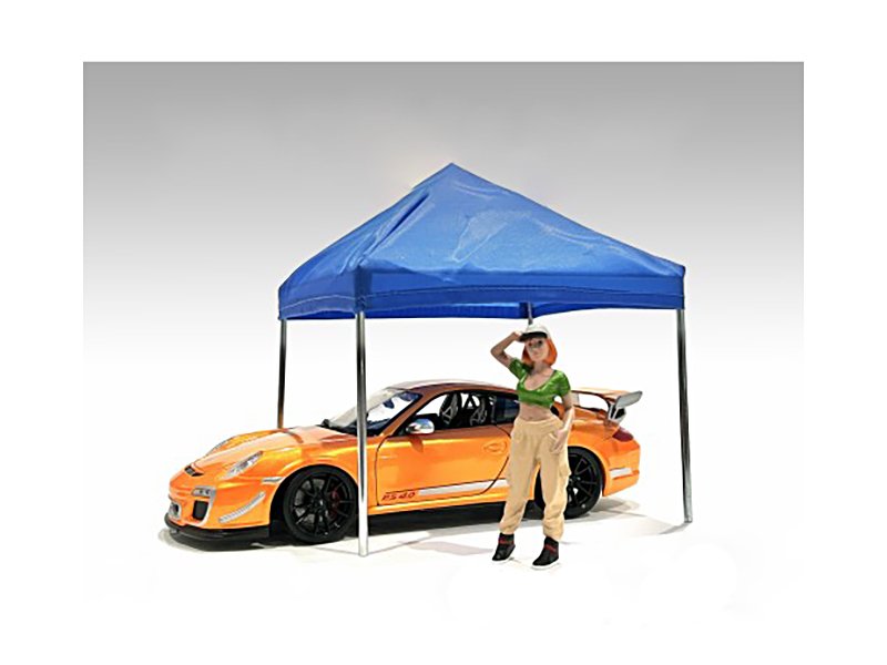 "hip hop girls" figure 1 for 1/18 scale models by american diorama "hip hop girls" figure 1 for 1/18 scale models by american diorama