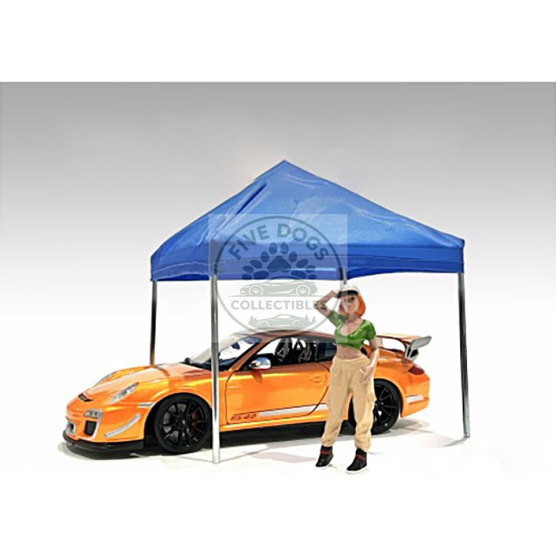 "hip hop girls" figure 1 for 1/18 scale models by american diorama