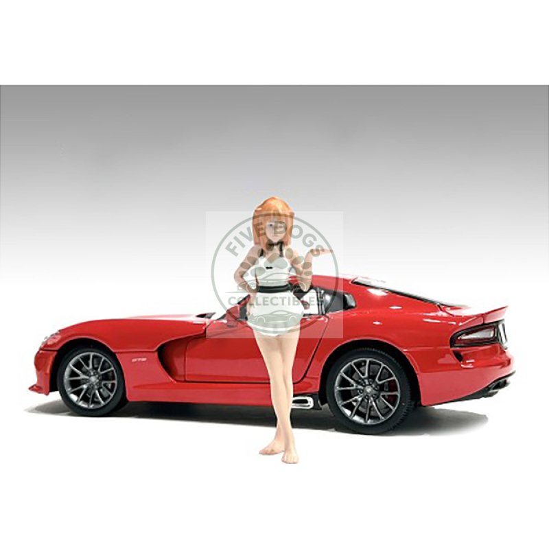 "cosplay girls" figure 2 for 1/18 scale models by american diorama