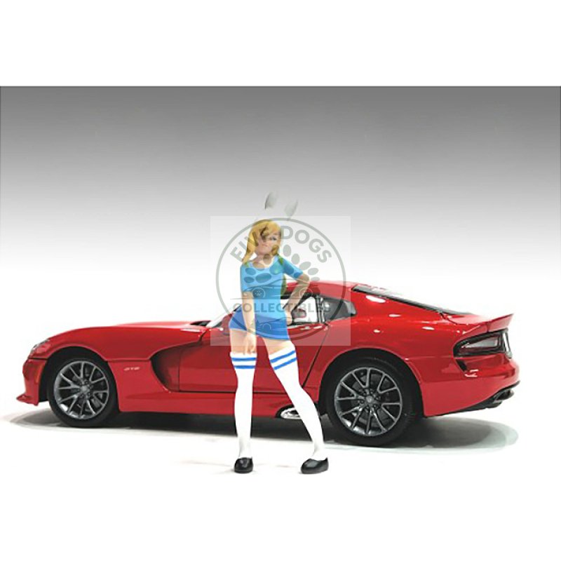 "cosplay girls" figure 3 for 1/24 scale models by american diorama