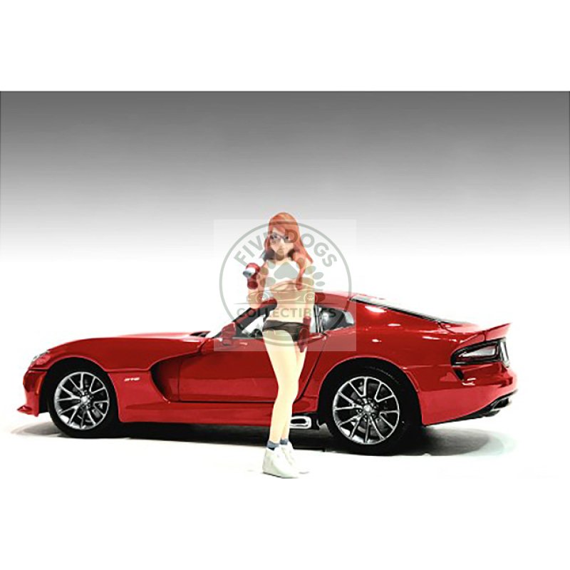 "cosplay girls" figure 6 for 1/18 scale models by american diorama