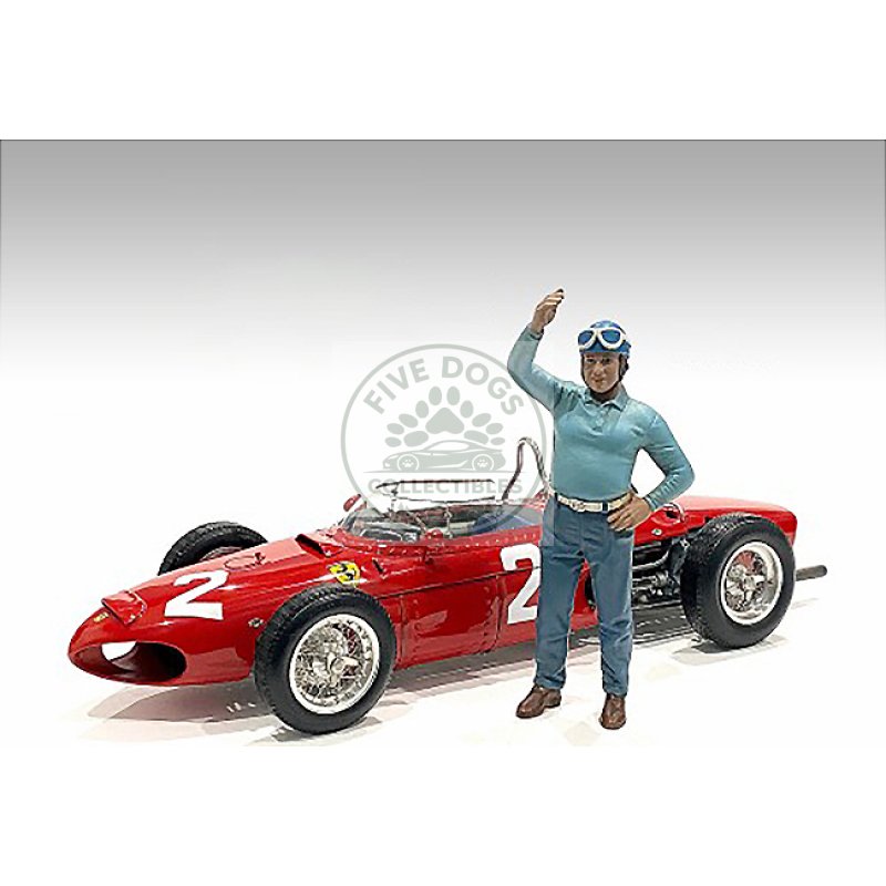 "racing legends" 50's figure b for 1/18 scale models by american diorama