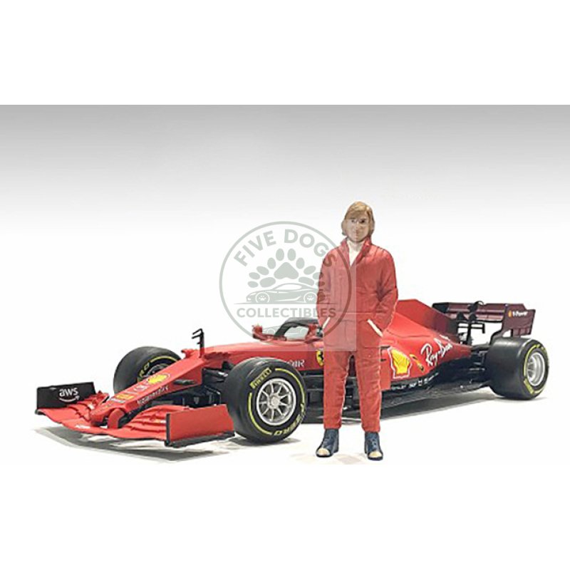 "racing legends" 70's figure a for 1/18 scale models by american diorama