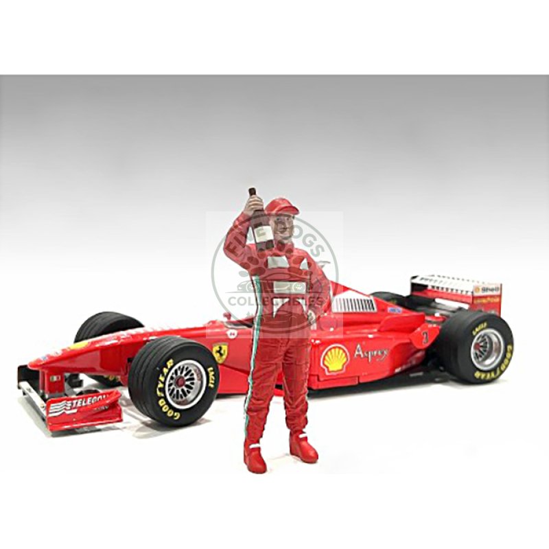 "racing legends" 2000's figure b for 1/18 scale models by american diorama