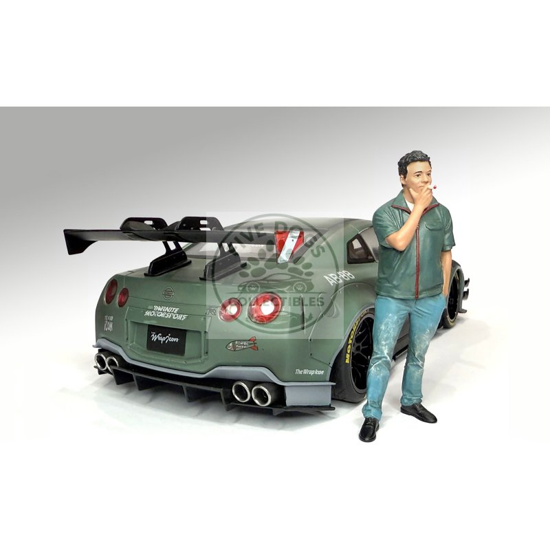 "top tuners" figure #3 "premium" series for 1/18 scale models by american diorama