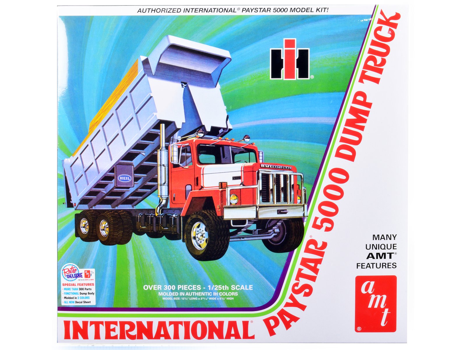 skill 3 model kit international paystar 5000 dump truck 1/25 scale model by amt skill 3 model kit international paystar 5000 dump truck 1/25 scale model by amt