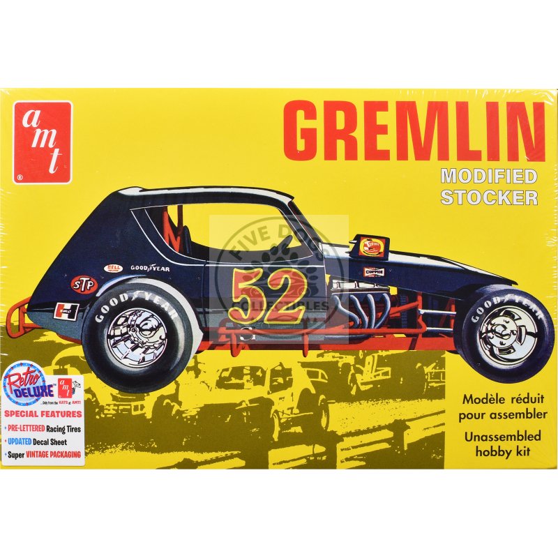 skill 2 model kit gremlin modified stocker 1/25 scale model by amt