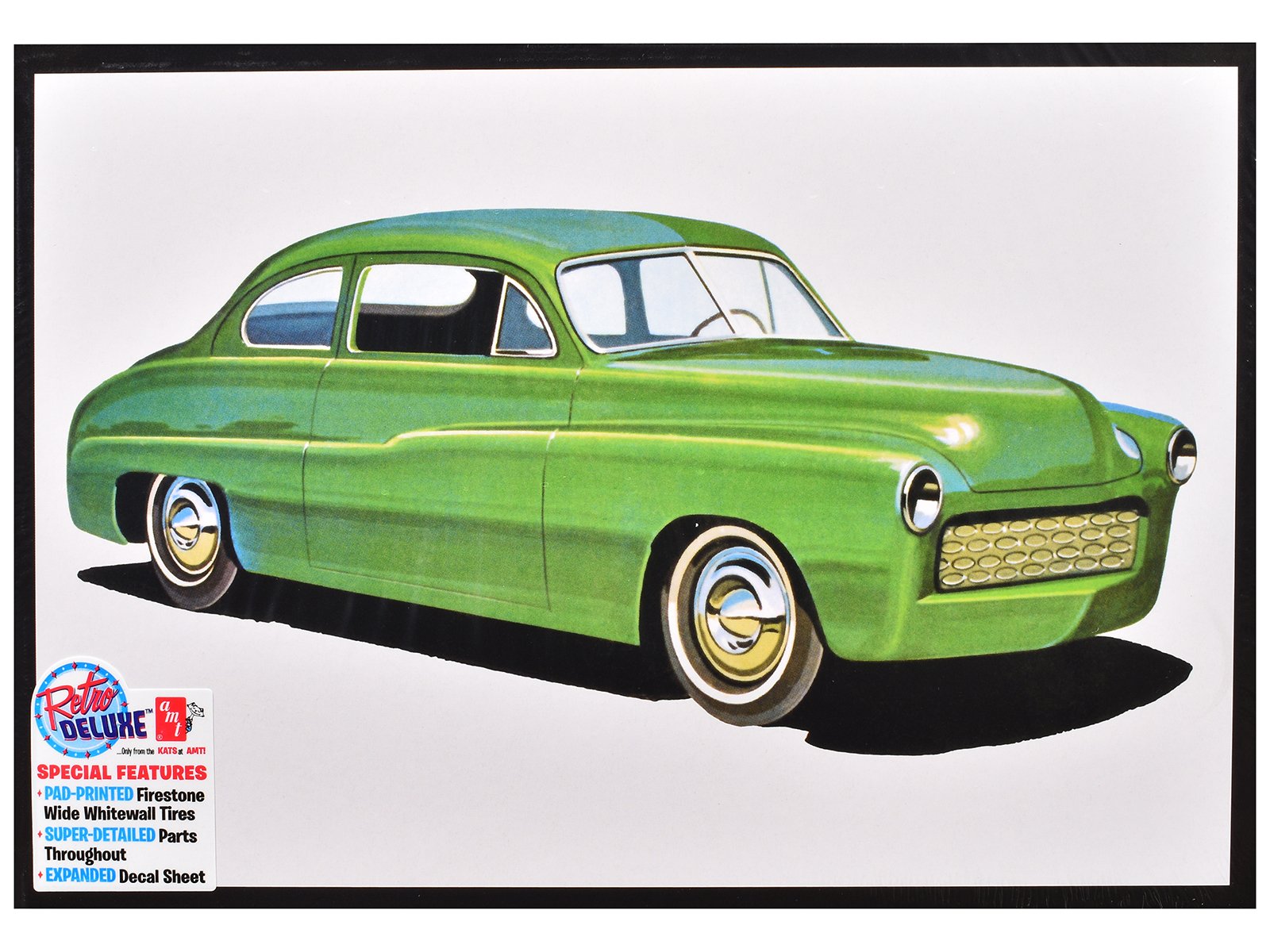 skill 2 model kit 1949 mercury club coupe 1/25 scale model by amt skill 2 model kit 1949 mercury club coupe 1/25 scale model by amt