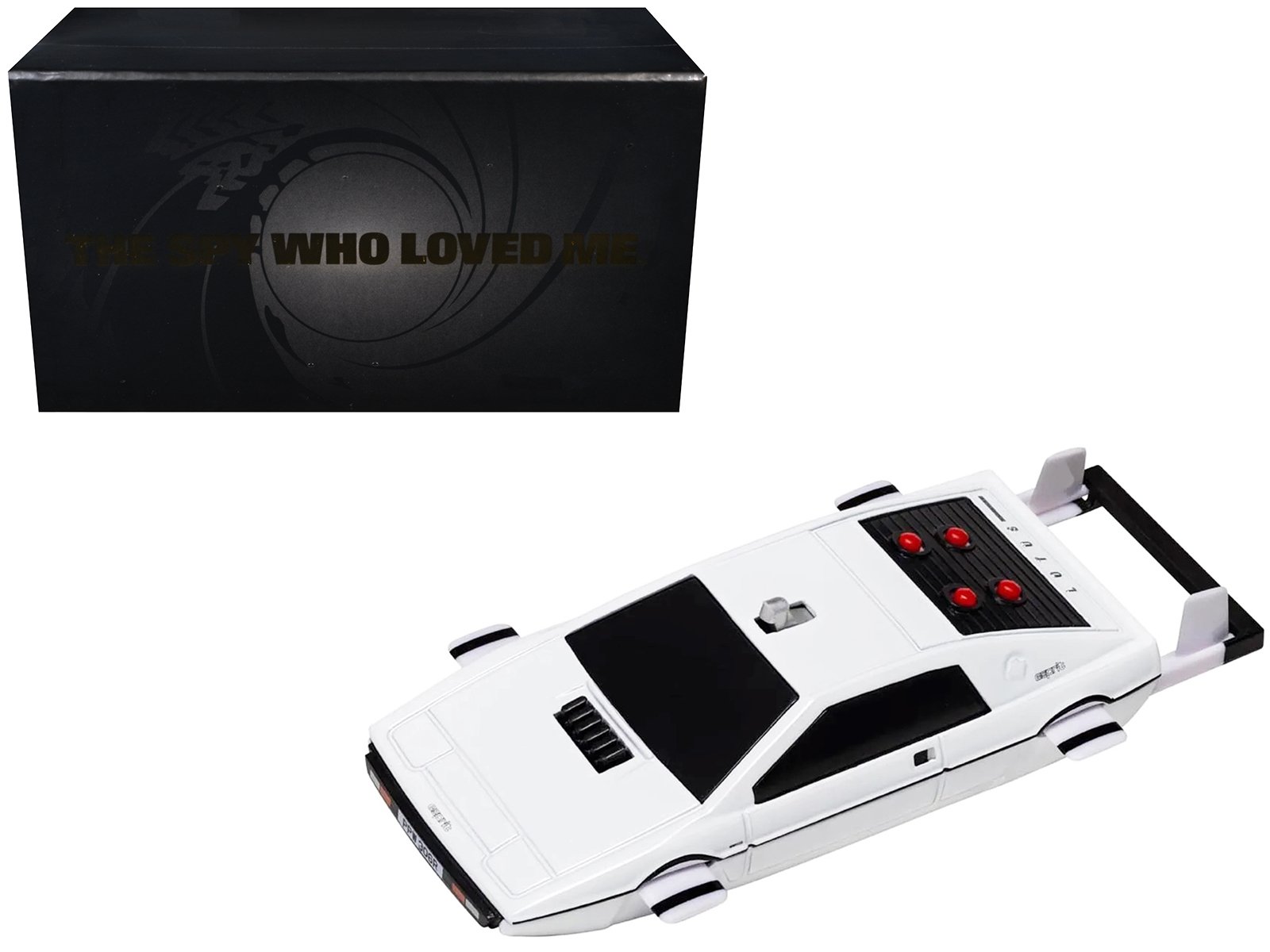 lotus esprit s1 submarine white james bond 007 "the spy who loved me" (1977) movie diecast model car by corgi lotus esprit s1 submarine white james bond 007 "the spy who loved me" (1977) movie diecast model car by corgi