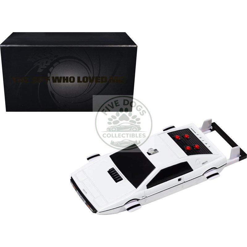 lotus esprit s1 submarine white james bond 007 "the spy who loved me" (1977) movie diecast model car by corgi