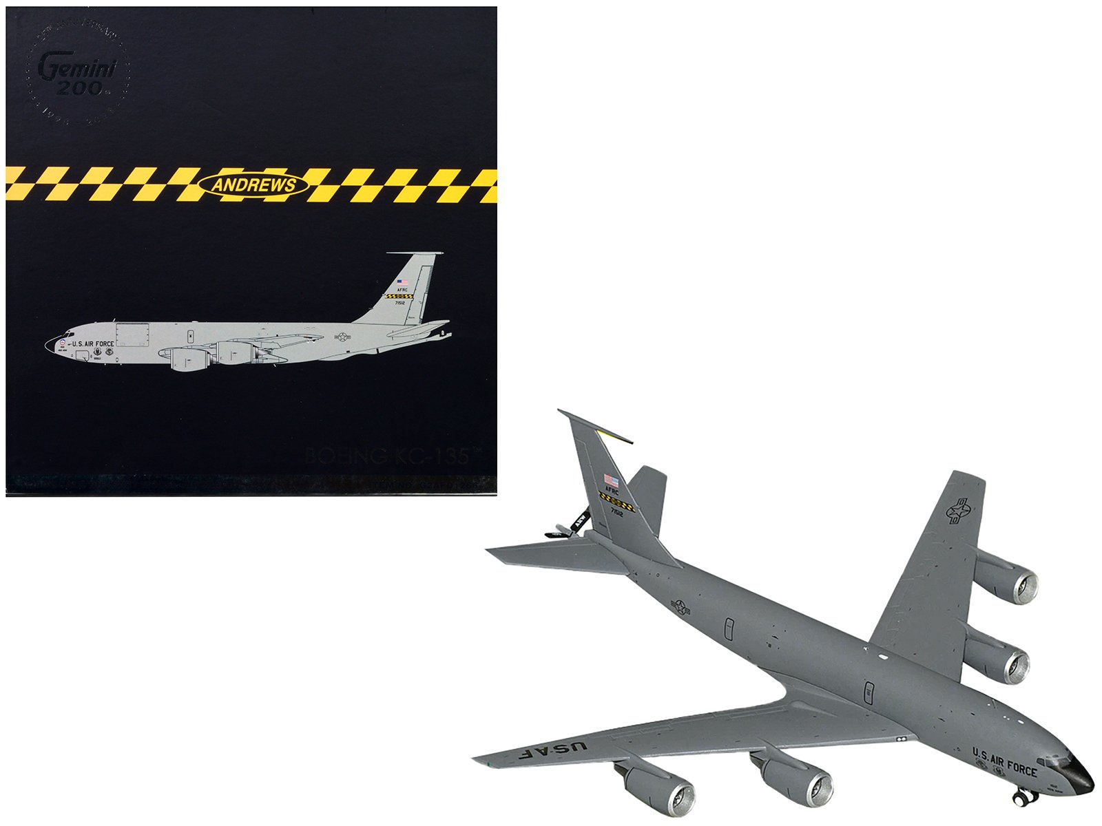 boeing kc 135 stratotanker tanker aircraft "459th arw 756th ars andrews air force base" united states air force "gemini 200" series 1/200 diecast model airplane by geminijets boeing kc 135 stratotanker tanker aircraft "459th arw 756th ars andrews air force base" united states air force "gemini 200" series 1/200 diecast model airplane by geminijets