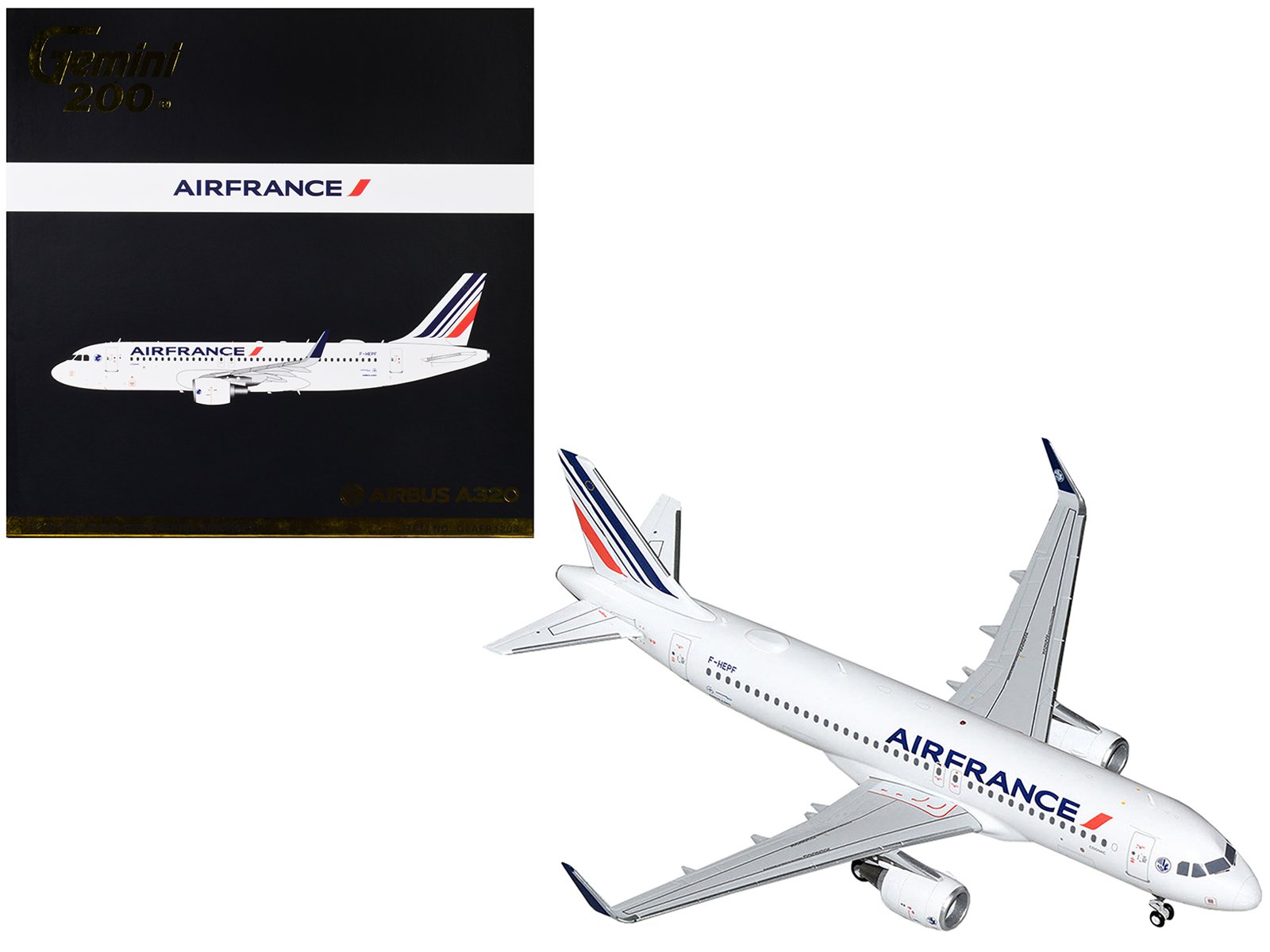 airbus a320 commercial aircraft "air france" white with tail stripes "gemini 200" series 1/200 diecast model airplane by geminijets airbus a320 commercial aircraft "air france" white with tail stripes "gemini 200" series 1/200 diecast model airplane by geminijets