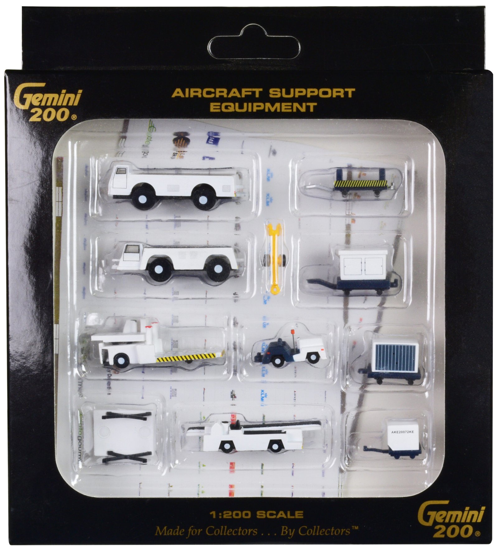 airport support equipment set of 10 pieces "gemini 200" series diecast models by geminijets airport support equipment set of 10 pieces "gemini 200" series diecast models by geminijets