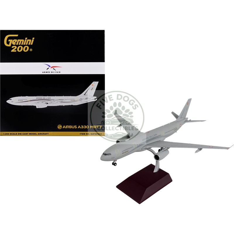airbus a330 mrtt tanker aircraft "armee de l'air" france air force "gemini 200" series 1/200 diecast model airplane by geminijets