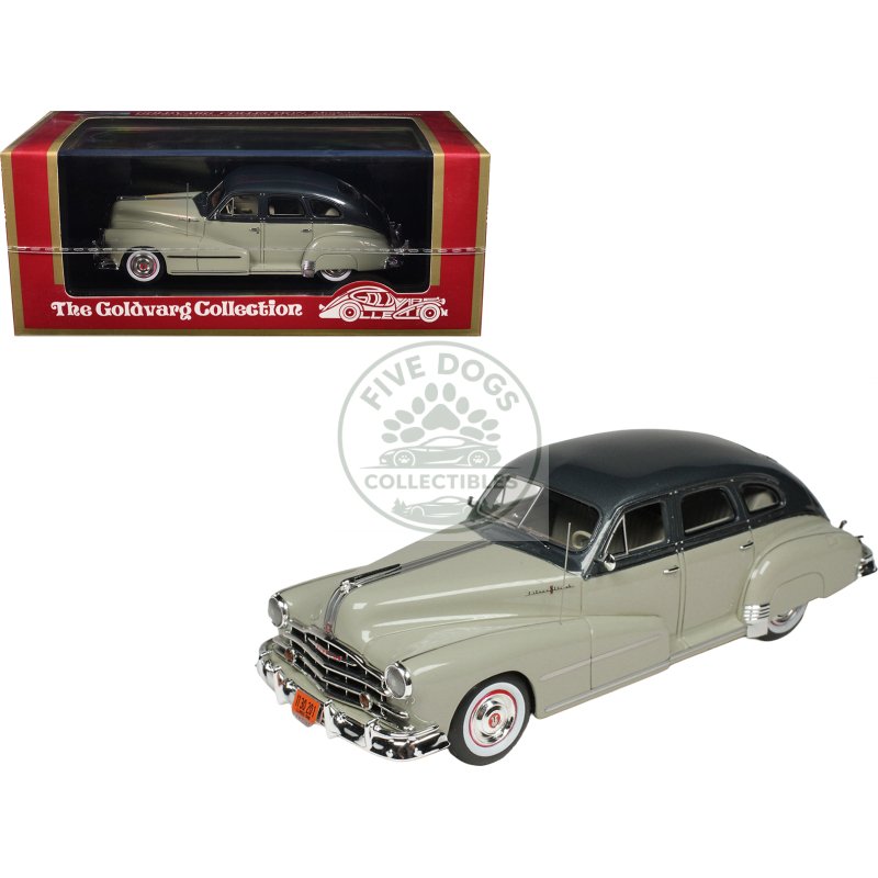 1948 pontiac 4 door sedan oyster gray 2 tone limited edition to 200 pieces worldwide 1/43 model car by goldvarg collection
