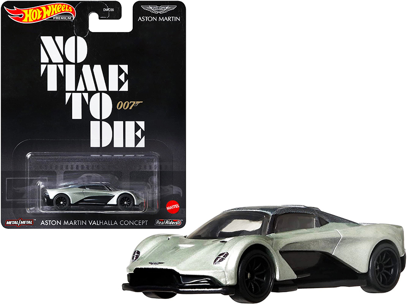 aston martin valhalla concept light green metallic with dark green top (james bond 007) "no time to die" (2021) movie diecast model car by hot wheels aston martin valhalla concept light green metallic with dark green top (james bond 007) "no time to die" (2021) movie diecast model car by hot wheels