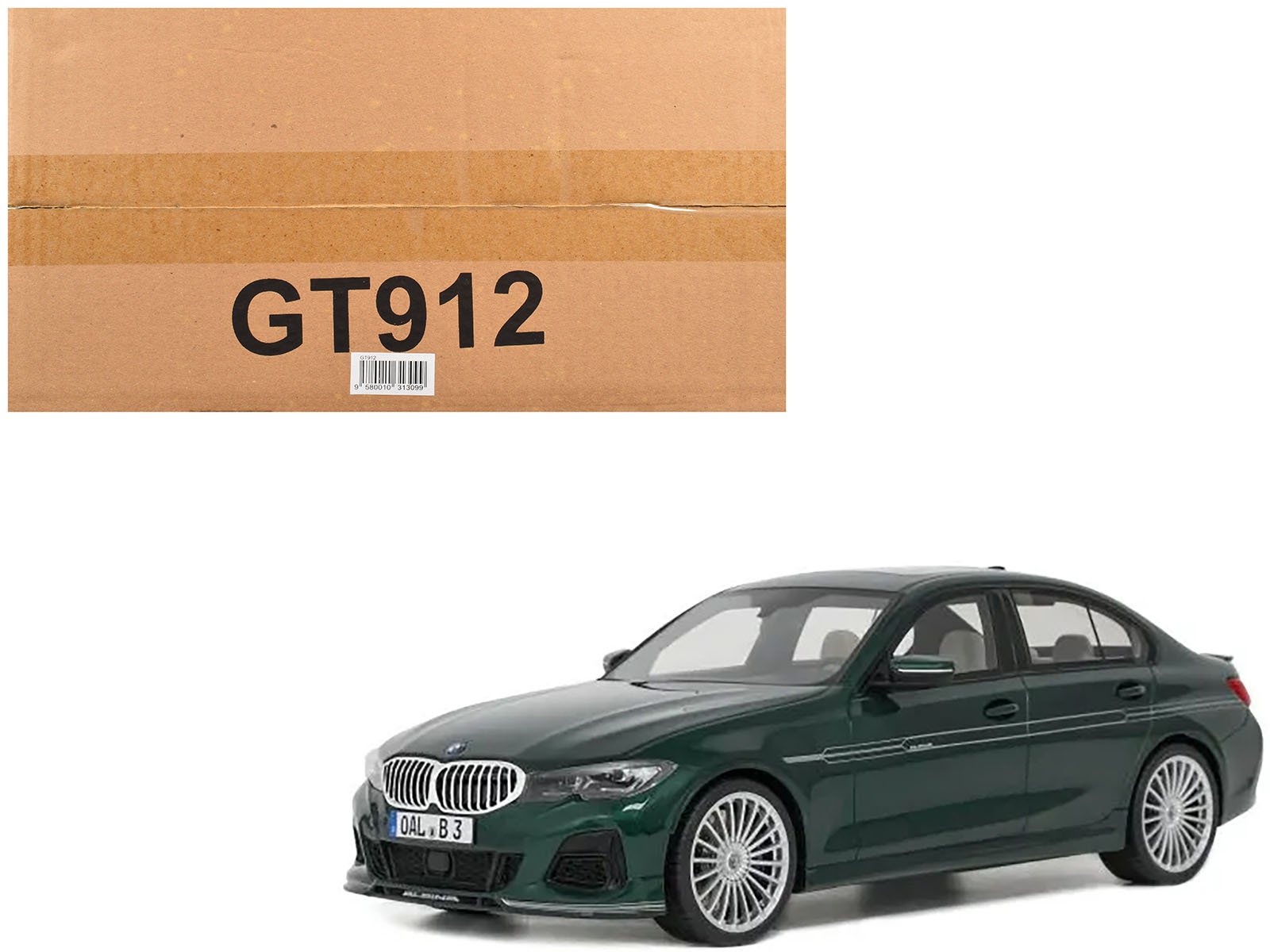 bmw alpina b3 green metallic 1/18 model car by gt spirit bmw alpina b3 green metallic 1/18 model car by gt spirit